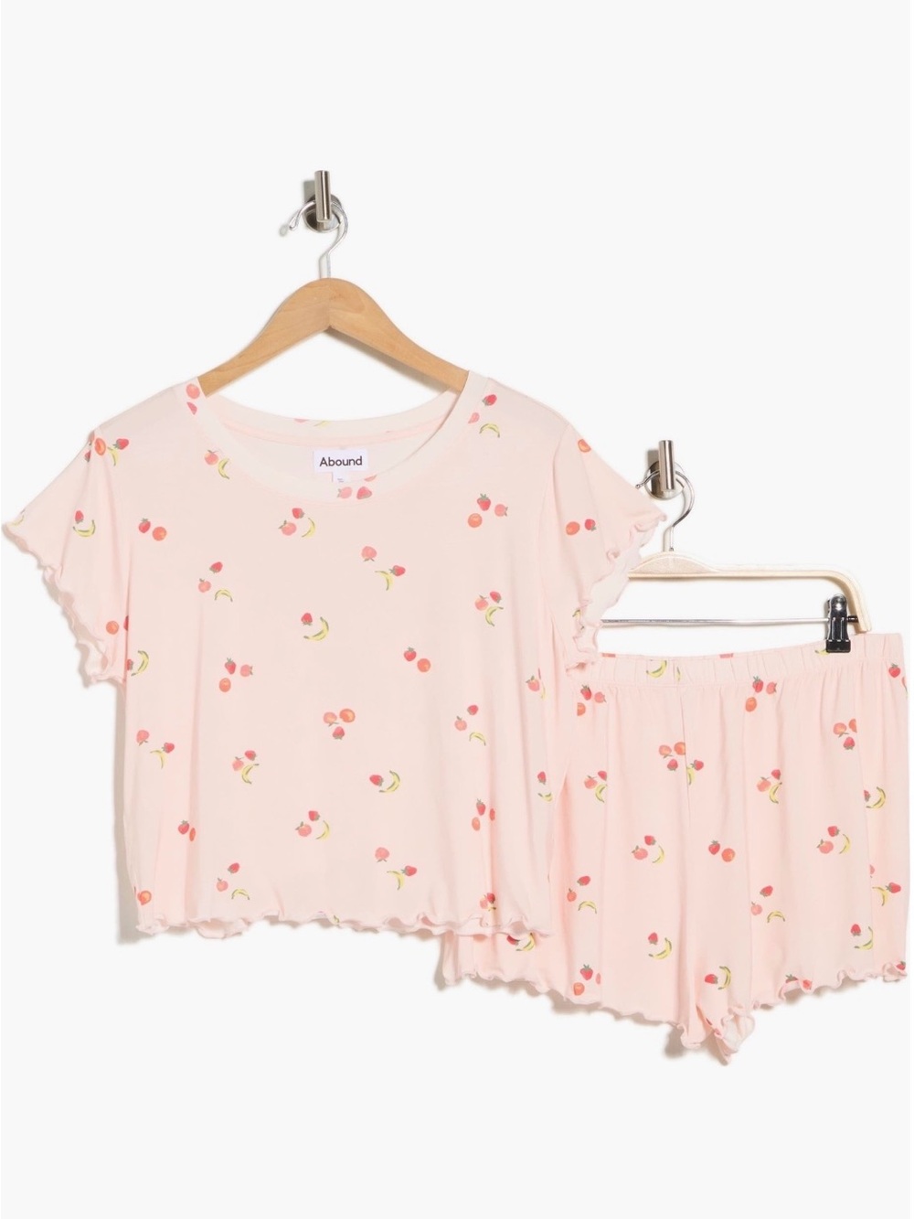 Abound Fruit-Print Short Pajama Set
